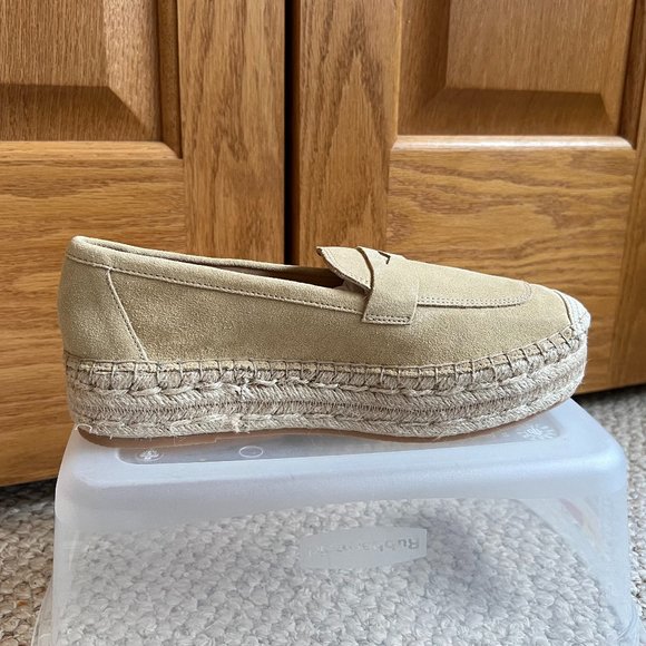 TALBOTS - Quinn Platform Suede Espadrilles -- NEW with Box - Picture 8 of 12